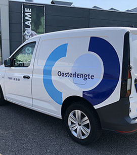 Voor het bedrijf Hepro maakte CQ van deze Twizy een blikvanger van formaat