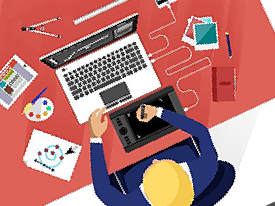 Animatie van de ontwerp- en advieswerkzaamheden van CQ